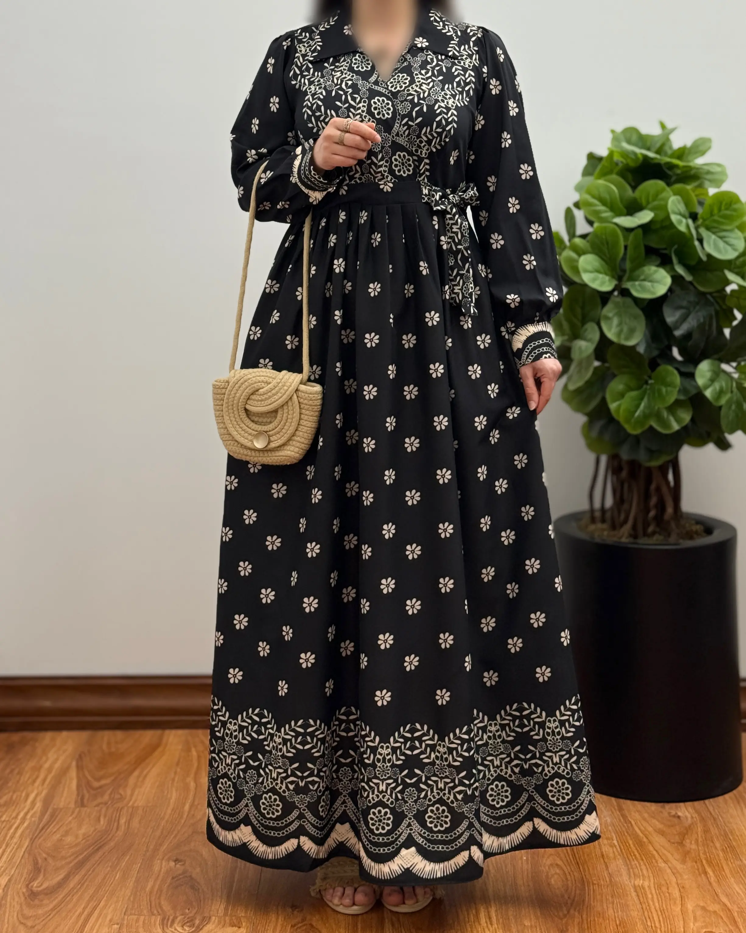 پیراهن بلند زنانه مدل آیسودا